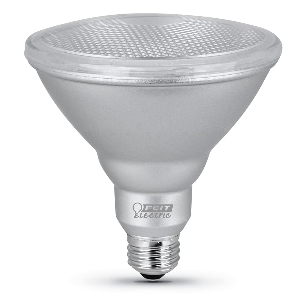 Feit Electric PAR38 LED Bulb, Dimmable 1000 Lumen, 5000k Daylight, E26 Base, 1 Pack, CRI 90, Indoor/Outdoor