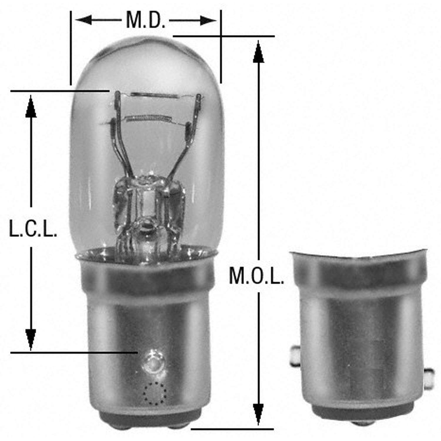 Wagner Lighting Bp3496 Standard Multi-Purpose Light Bulb Card Of 2