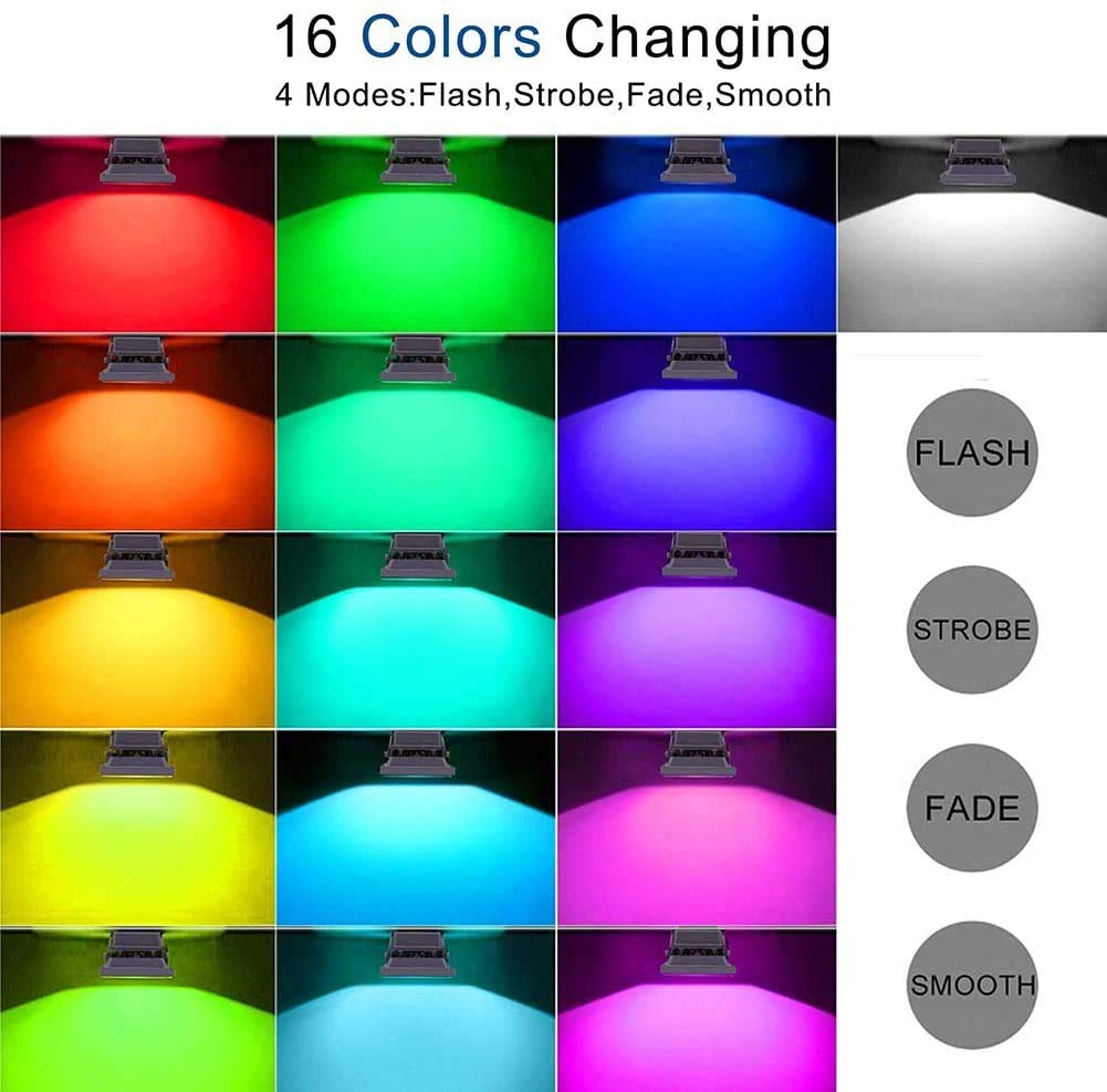 Z 100W Equivalent LED Flood Light, RGB Color Changing, Dimmable, IP65 Waterproof, Remote Control, Model 8d0b94d5-76cb-45d6-
