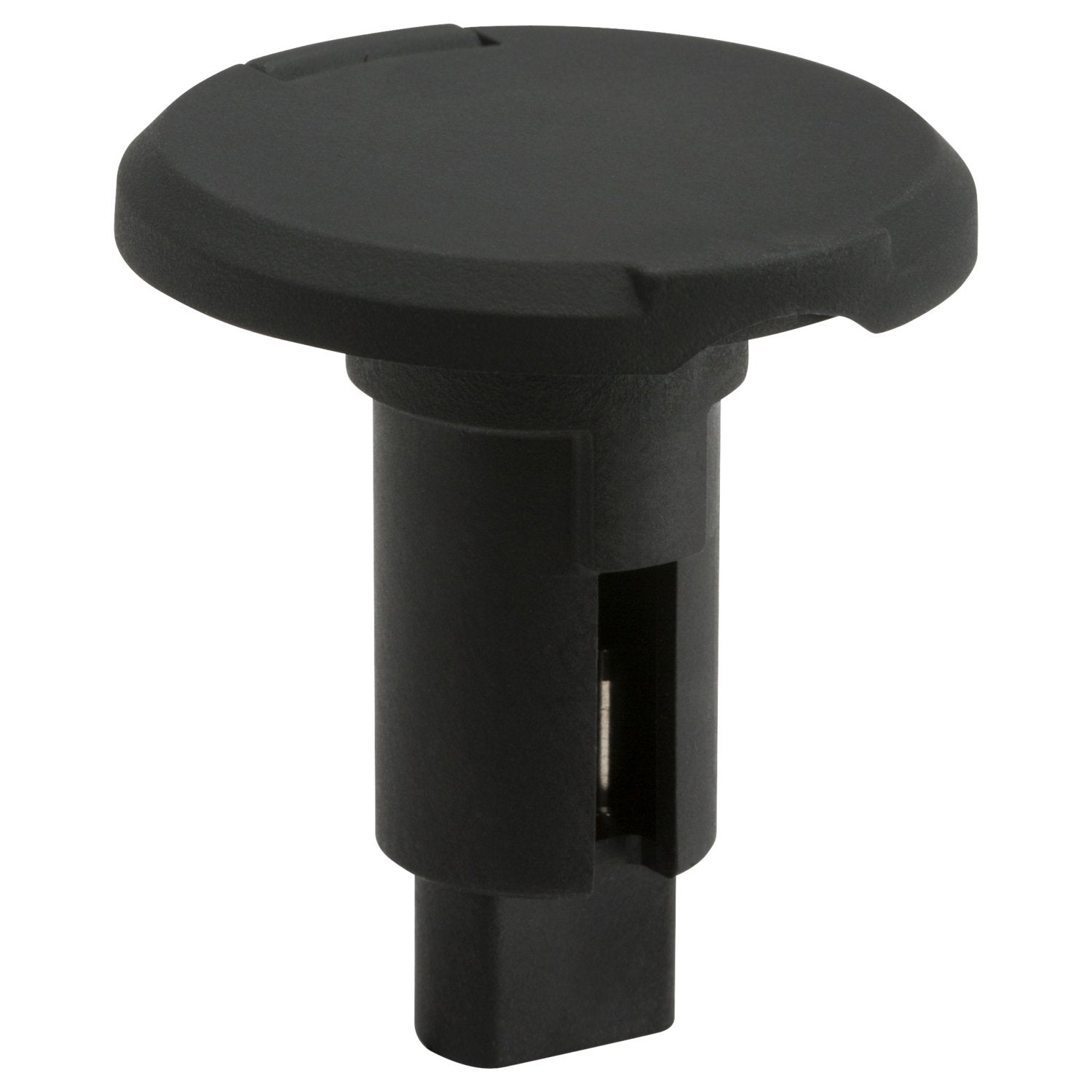 Attwood Lightprotective covering Plug-In Base - 2 Pin, Black Electric Connector
