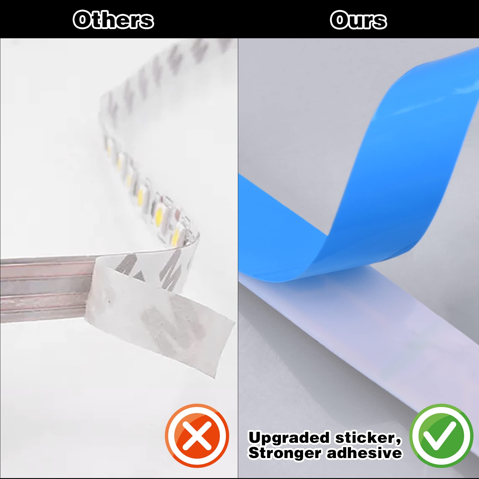 Inextstation 12V Led Light Strip White, 16.4Ft/5M Led Strip 6000K Ip65 Waterproof Cuttable Smd2835 300Leds Tape Flexible Led Lig