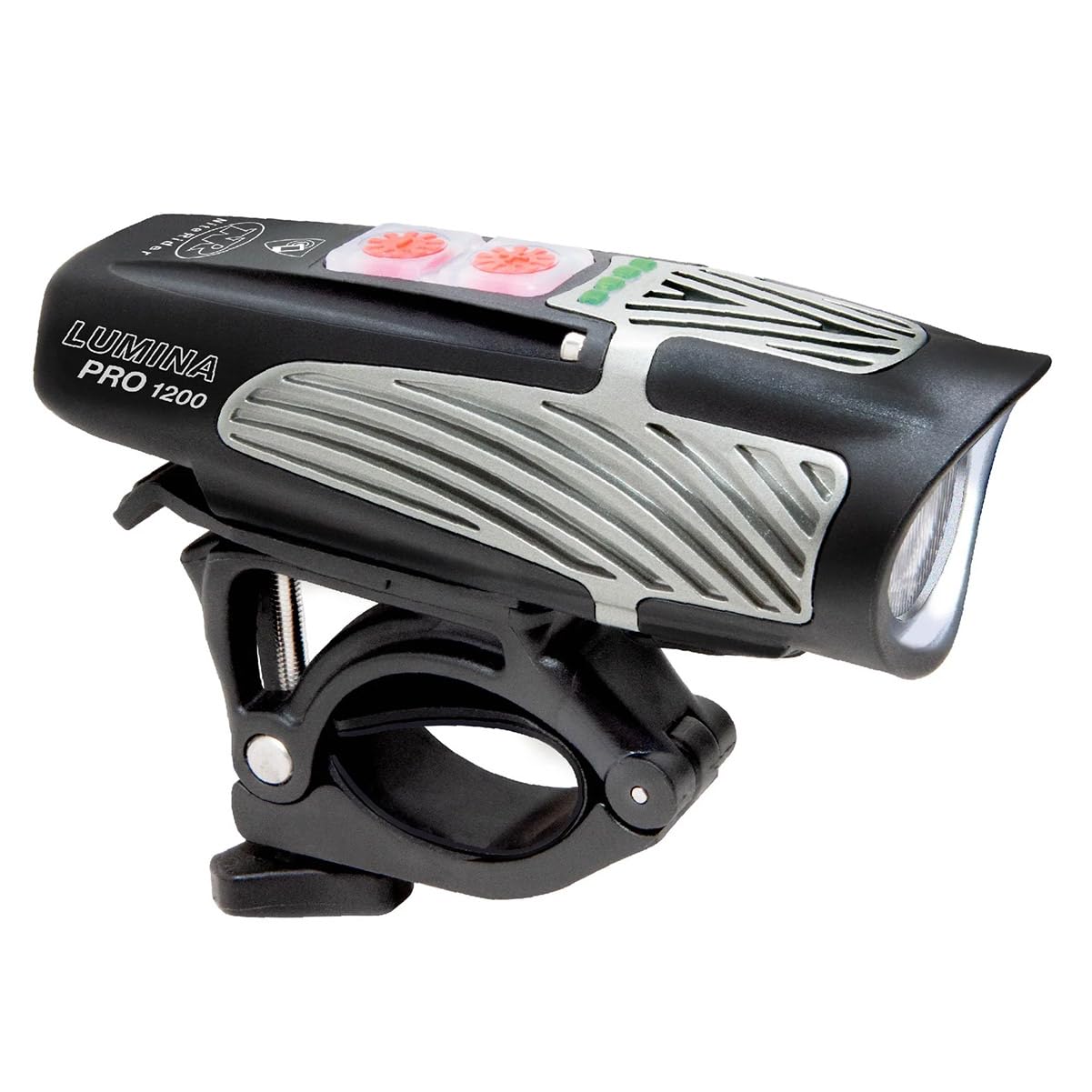 NiteRider Lumina Pro 1200 Front Bike Light Rechargeable MTB Road Commuter Bike Light Powerful Lumens Water Resistant Bicycle Hea