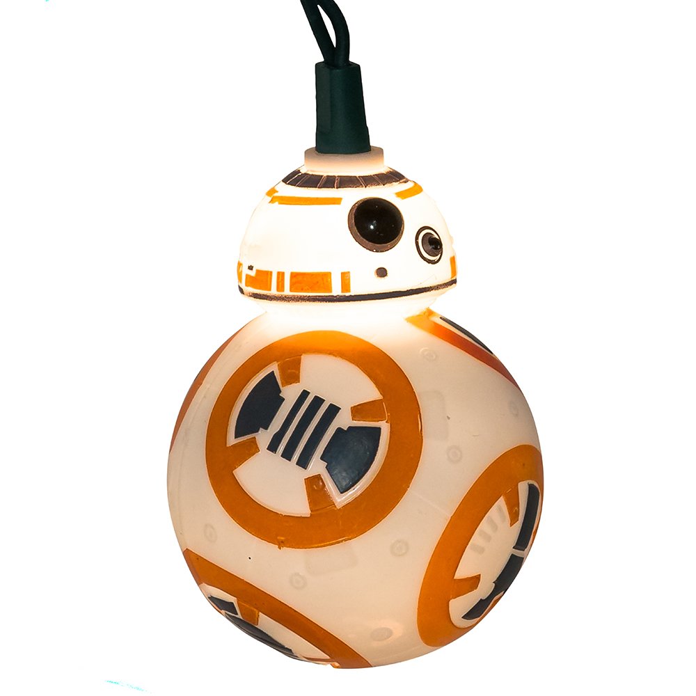 Kurt Adler Sw9168 Ul 10-Light Star Wars Bb8 Light Set