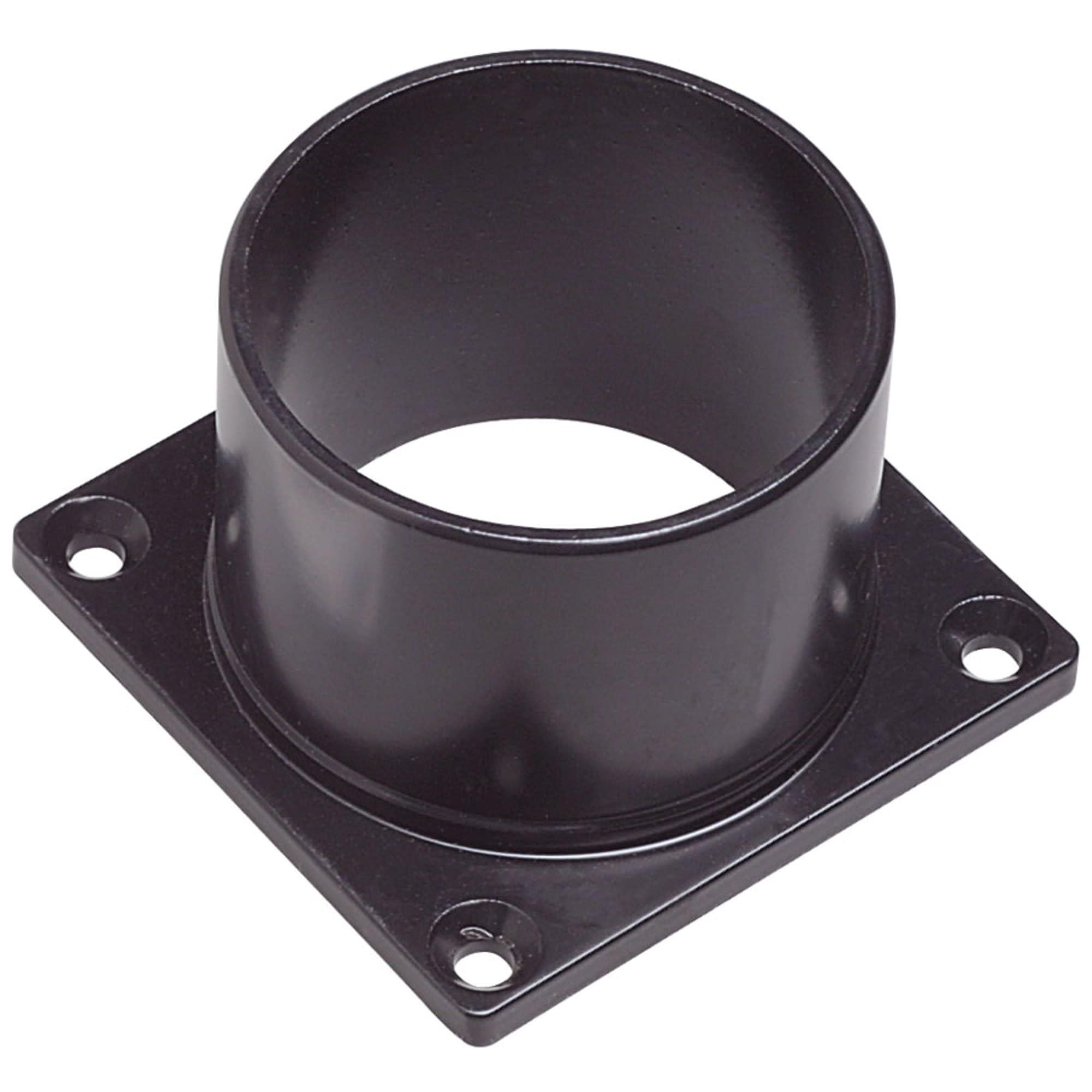 Design House Mayfield Outdoor Post Top Light With 3-Inch Pier Base Mount Fitter  Black  590299