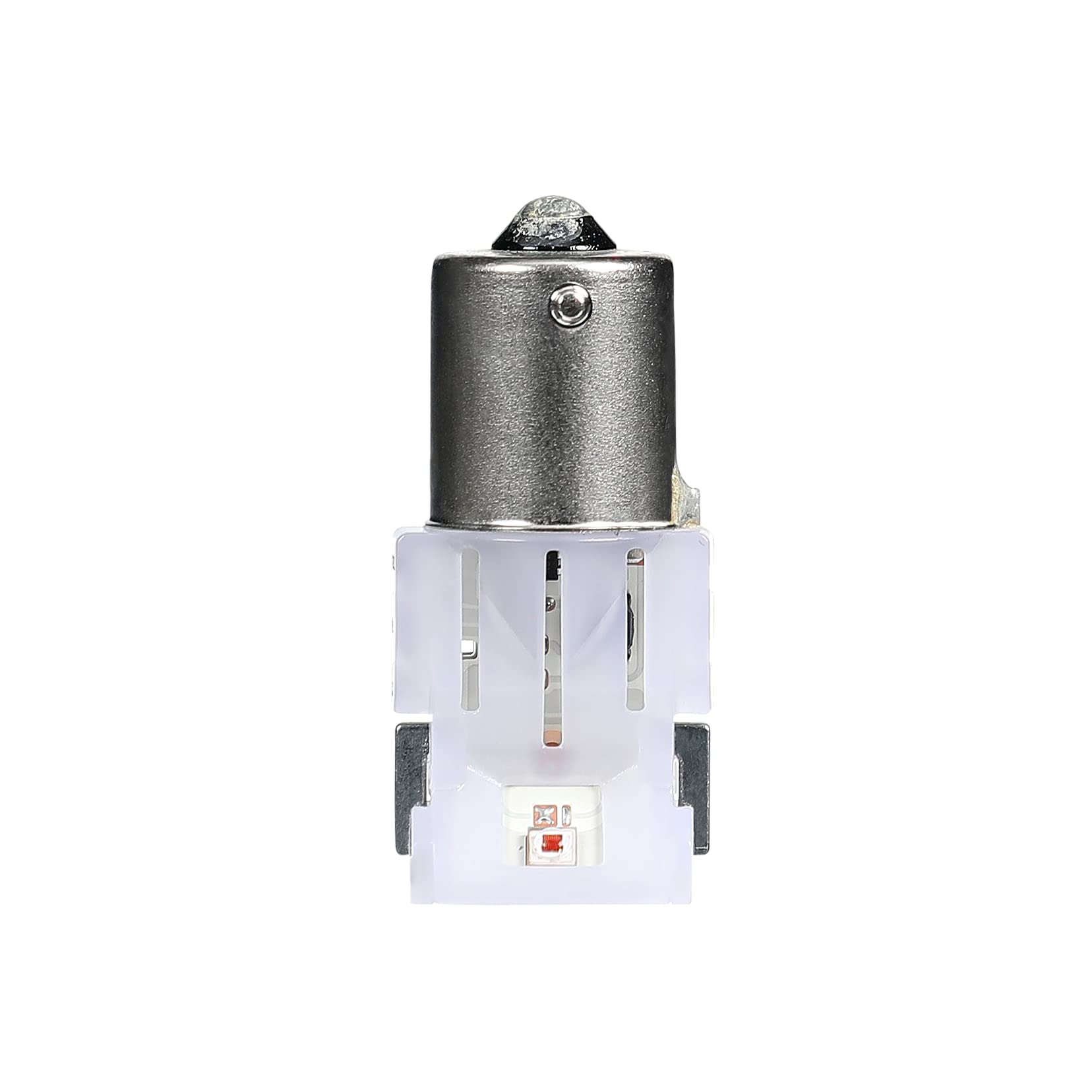 SYLVANIA 7506 LED Red Mini Bulb - 2 Pack, Ideal for Stop and Tail Lights, Bright LED, Model 7506RSL.BP2