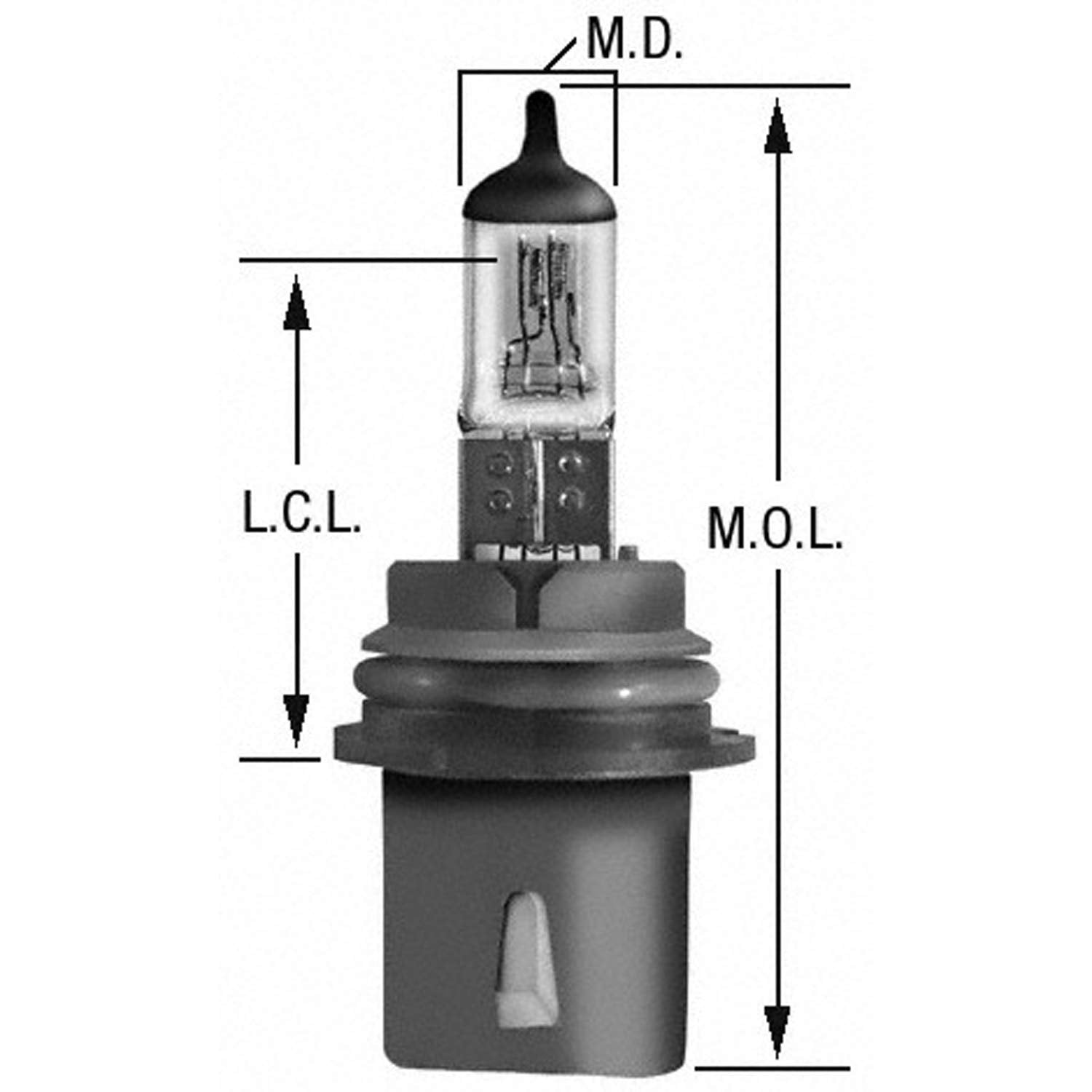 Wagner BP9007 Multi-Purpose Light Bulb - Glass, Assorted Color, One Size