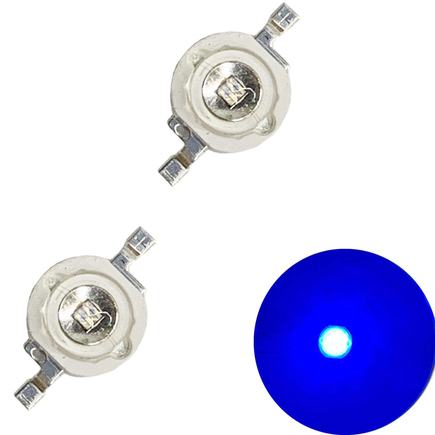Topxcdz 50Pcs Led Cob Lamp Chip 3W Dc 3.2-3.4V Input 600Ma-700Ma Mini Led Bulb Diode Smd For Diy Led Floodlight Spotlight Downli