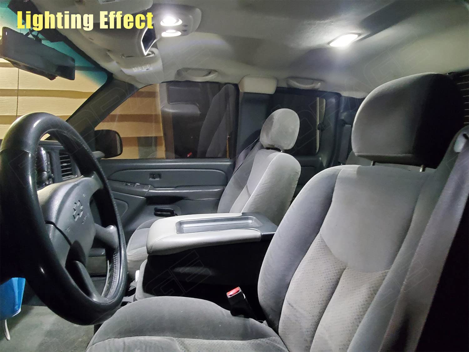 Endpage 13-Pieces White Interior Led Light Kit For Chevrolet Colorado/Gmc Canyon 2015 2016 2017 2018 2019 2020 2021 Interior Led Lighting Package + Cargo Lights, License Plate Lights, Install Tool