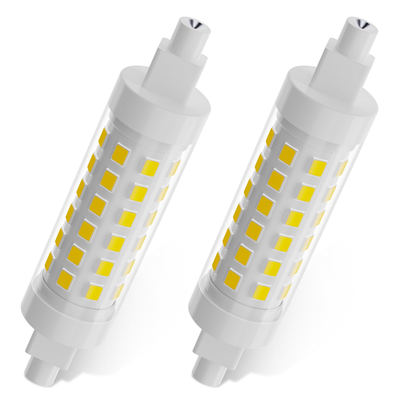 DUMILOO R7S LED Bulb 120V 100W Dimmable Natural White 4000K Double Ended Floodlight 78mm, 2 Pack