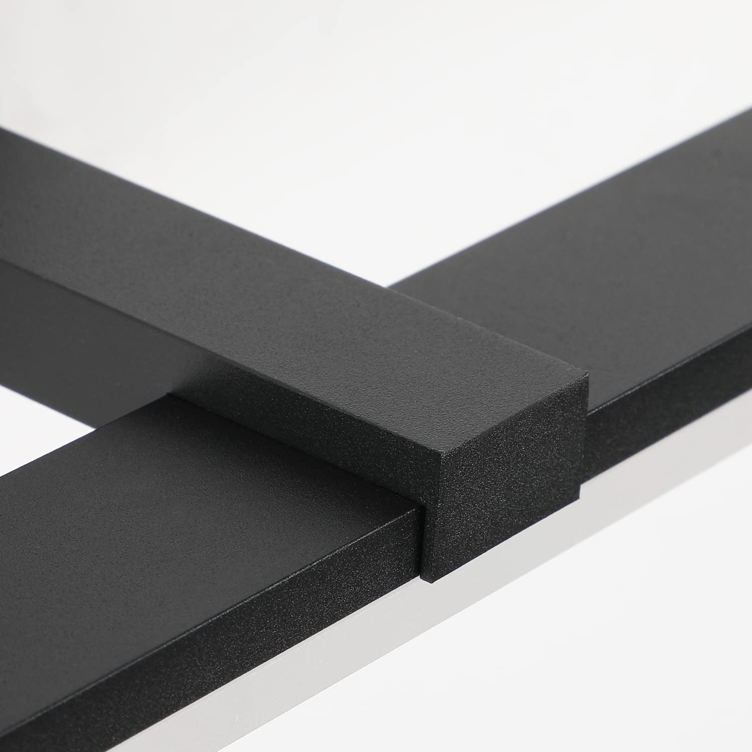 Zuzito 24" Dimmable Black Bathroom Vanity Light Fixture, Modern Over Mirror Lighting 6000K