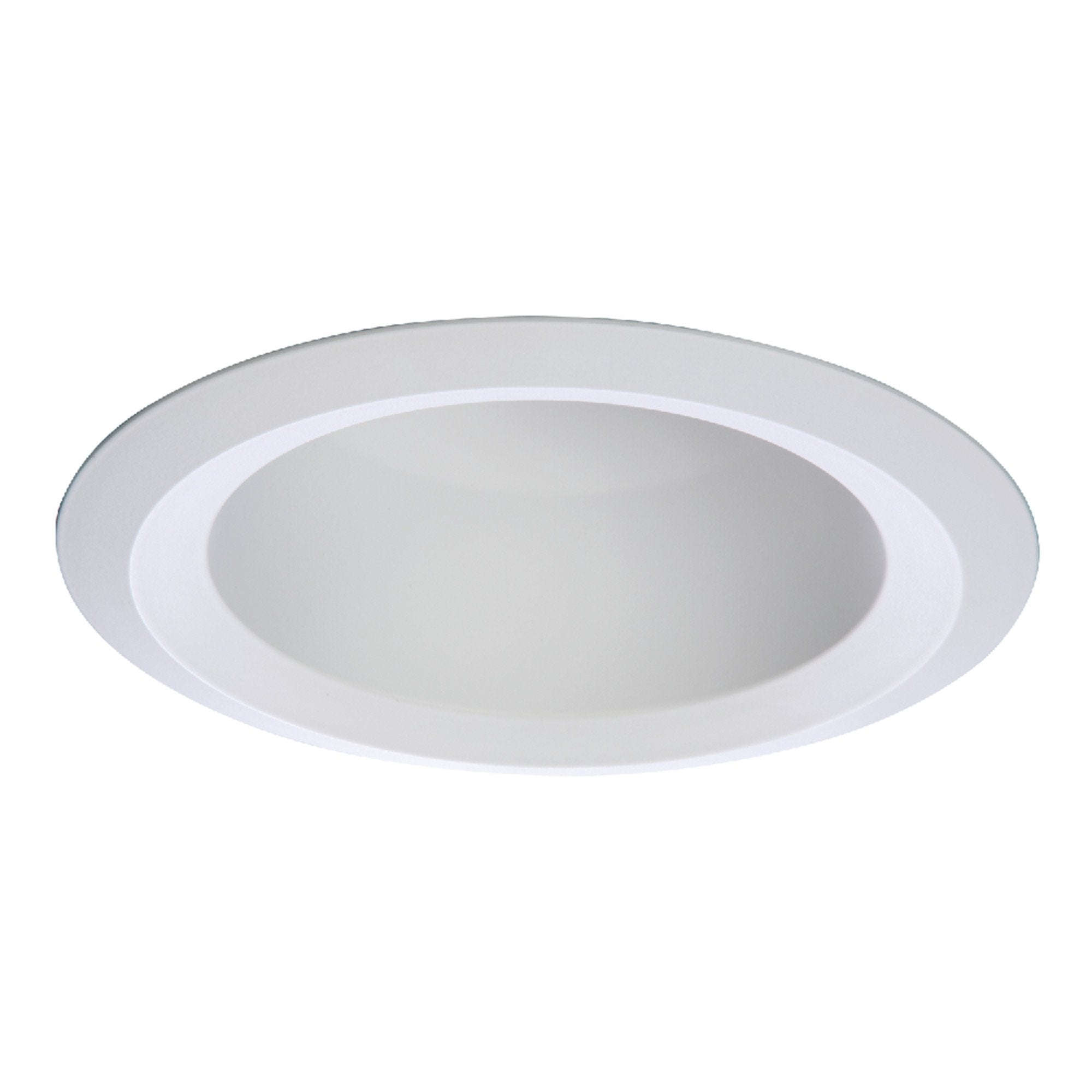 Halo 6120WH White Full Cone Reflector with White Recessed Trim, 6