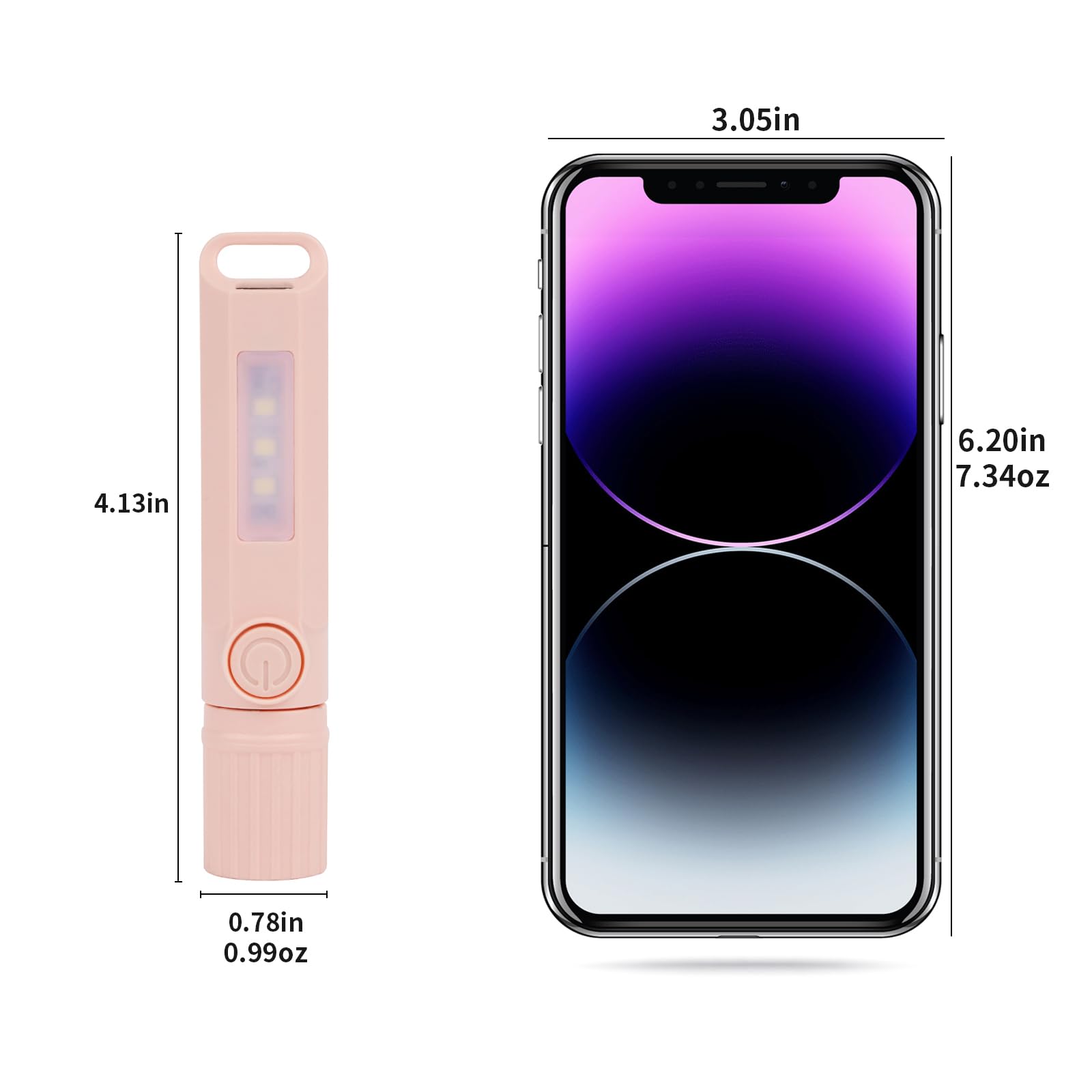 Hilngav 6 Pack Rechargeable Flashlights Usb C Mini Led Flashlights, Camping Lantern Combo Flashlight, Ultralight Zoomable Flashlights, For Kids Gift, Camping, Hiking, Night Reading Etc (6 Pack)