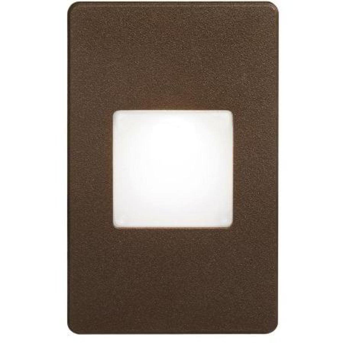 Dainolite DLEDW-245-BZ 120V Ac Input  2700K  33W IP65  Bronze Wall LED Light with White Lens