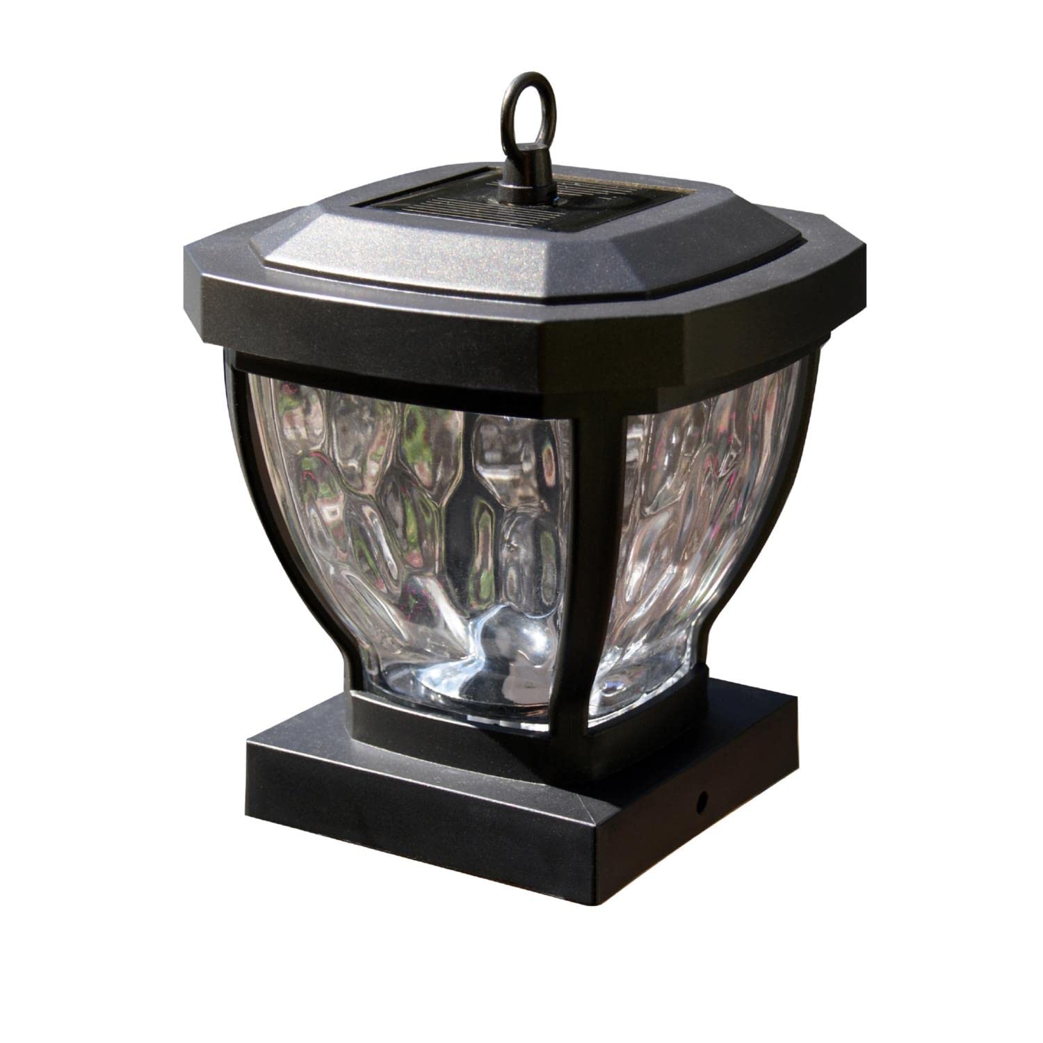 Classy Caps SL994 Solar Post Cap, 4in x 4in, Dark Bronze, ABS Material