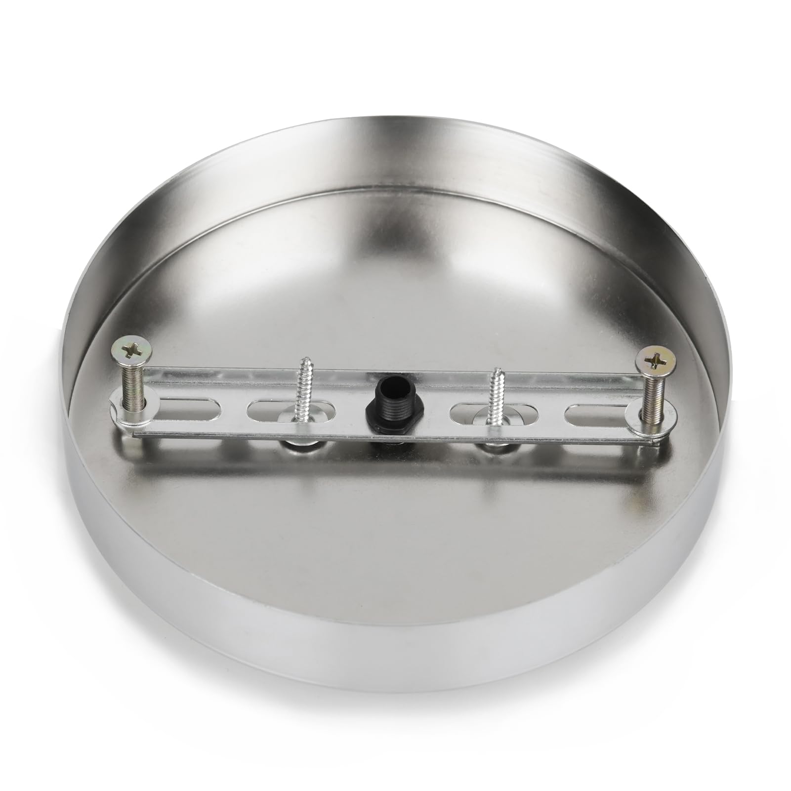 Sangle Sopffy Pendant Light Canopy Kit  4.7 Inches Ceiling Lighting Canopy Kit With All Mounting Hardware Modern Chandelier Ceiling Plate Cover For Pendant Lighting Fixtures (Silver  4.7 Inch)