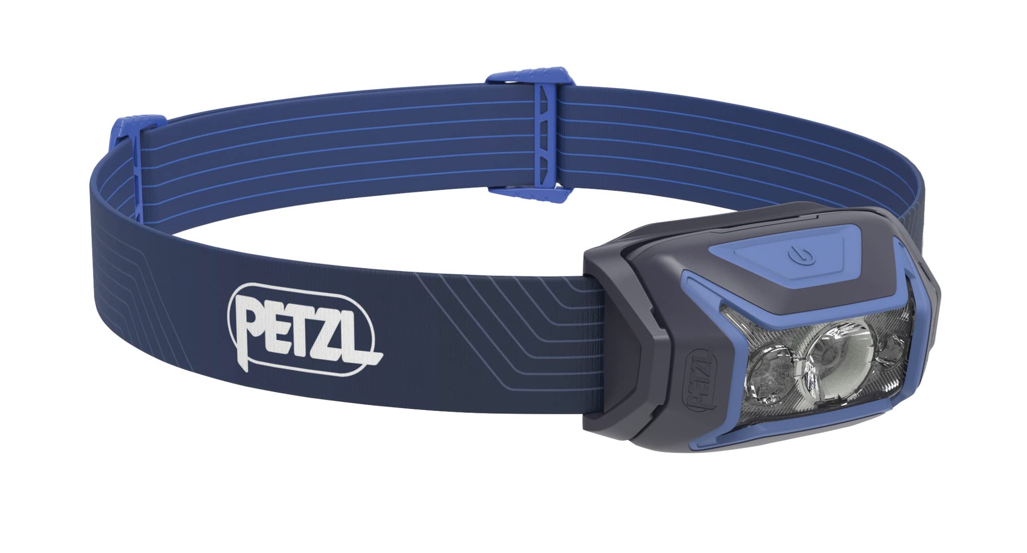 PETZL Actik Multifunction Front Lamp, Synthetic, Blue, U, Model E063AA01