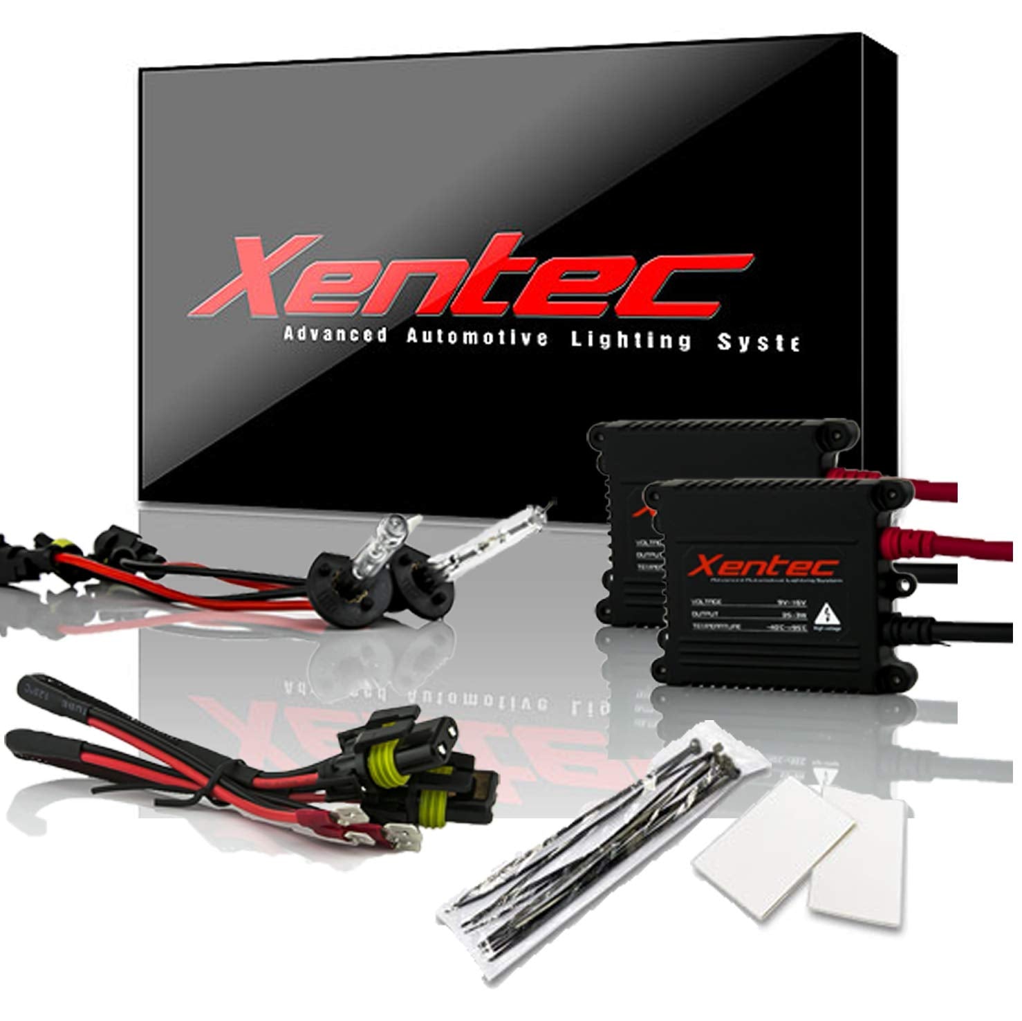 Xentec H1 5000K HID Xenon Bulb with 35W SLBDC Slim Ballast Bundle (Ivory White)