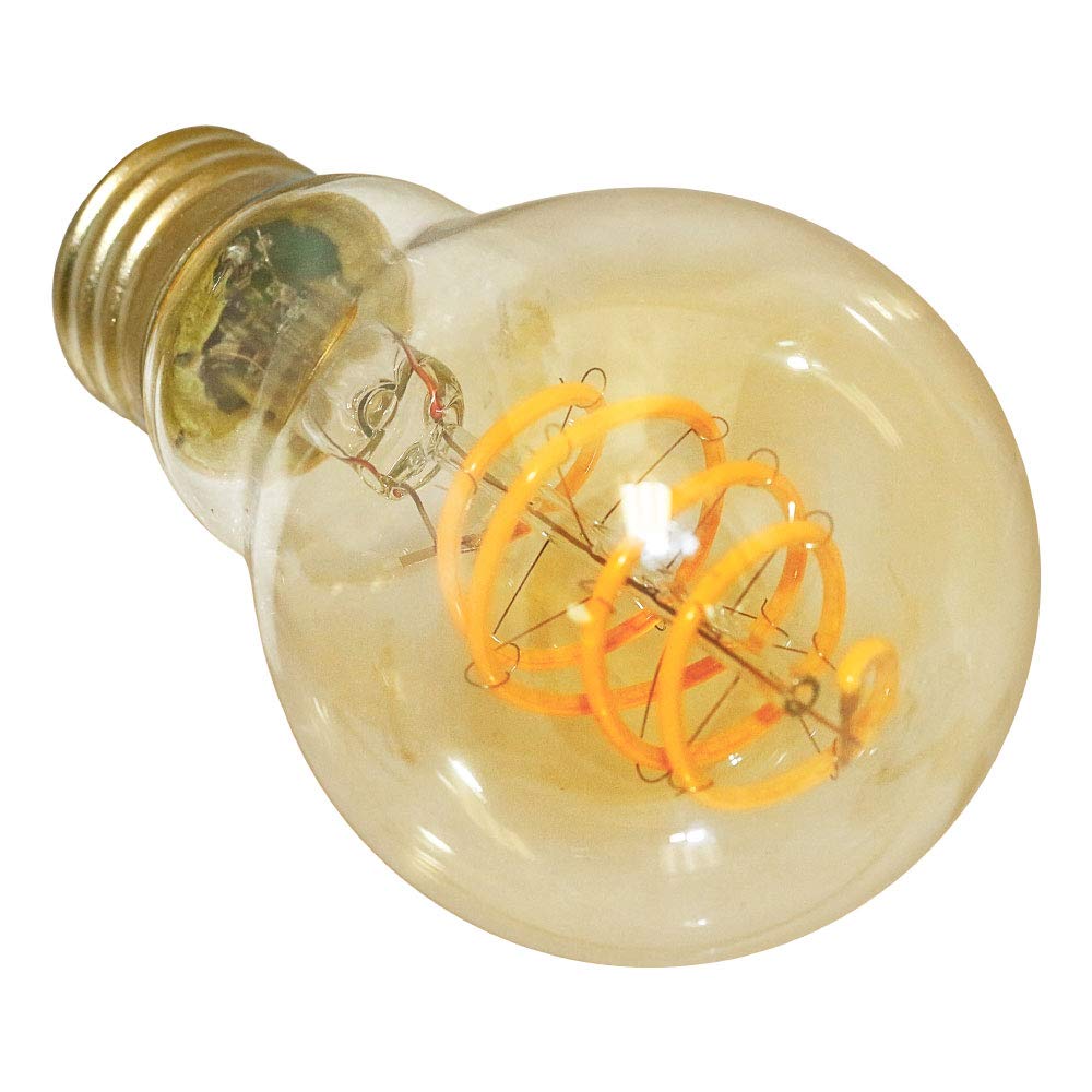 Euri Lighting Dimmable Led A19 Filament Bulb, Warm White 2200K, 4.5W,