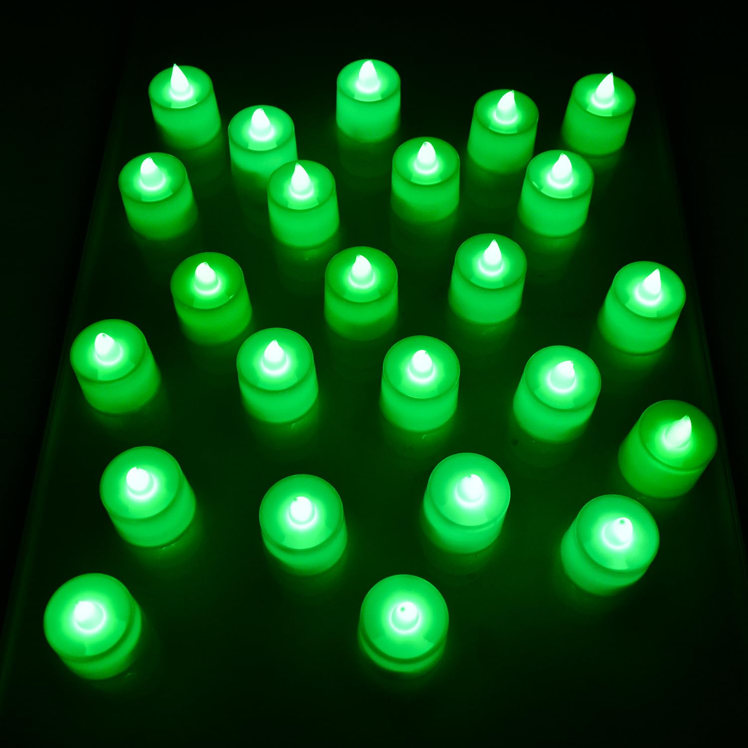 Oblivion Flameless LED Tea Light Candles for Home Decor - Perfect for Diwali, Christmas & Navratri Lighting, Battery Operated Fa