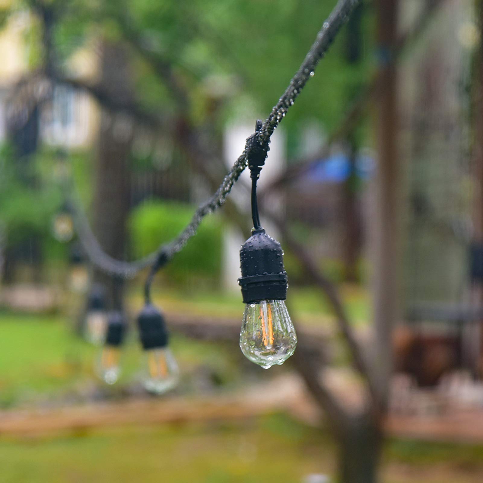 Meconard Shatterproof LED S14 Replacement Light Bulbs,E26 Medium Screw Base, Vintage Edison Bulbs Equivalent to 11 Watt, Fits fo