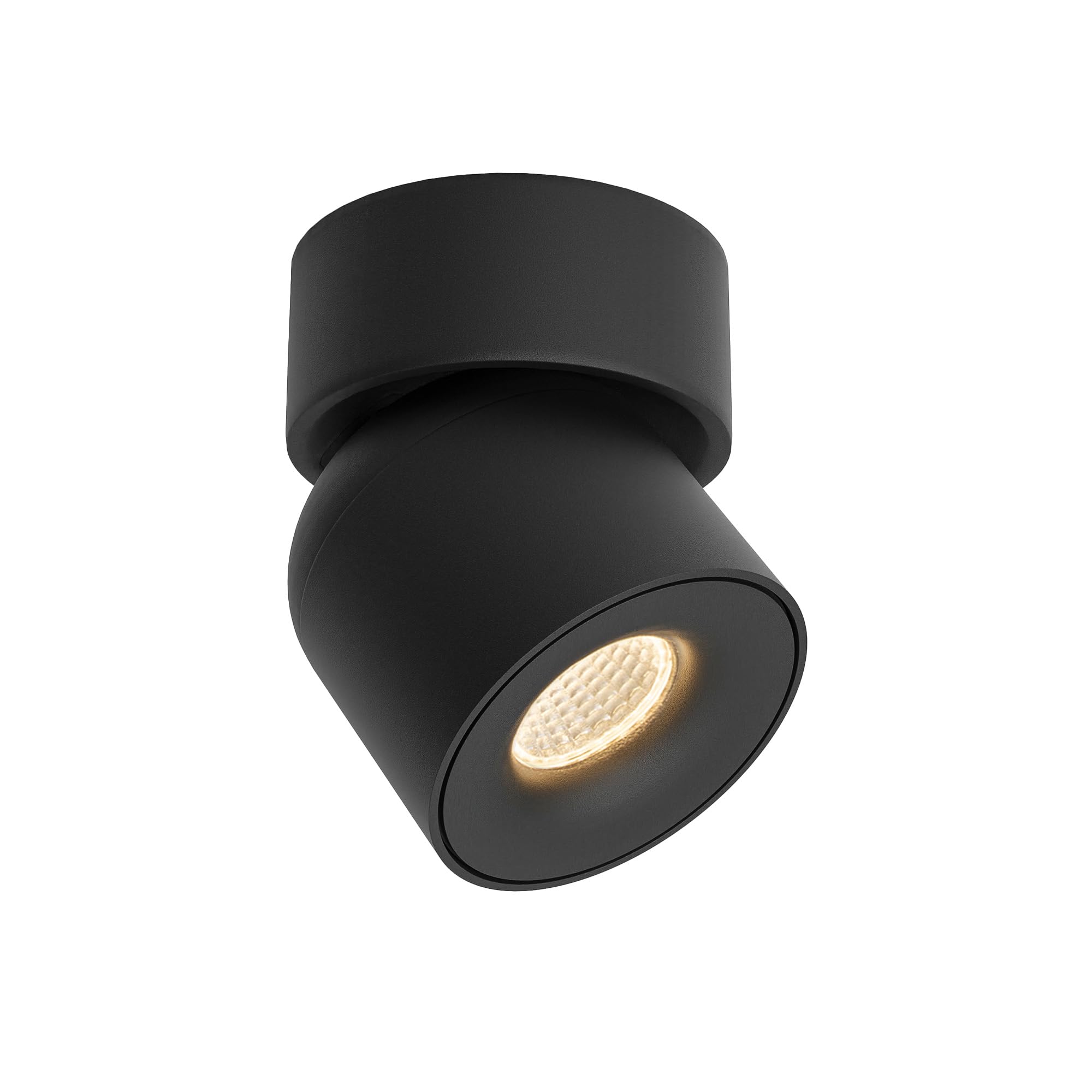 Aisilan Ceiling Spot Lights Indoor  15W Modern Led Spotlight 350 Directional Accent Lighting  Dimmabel Spotlight Fixtures For Picture Panting Living Room Bedroom Mural 3000K  Cri 97  Black