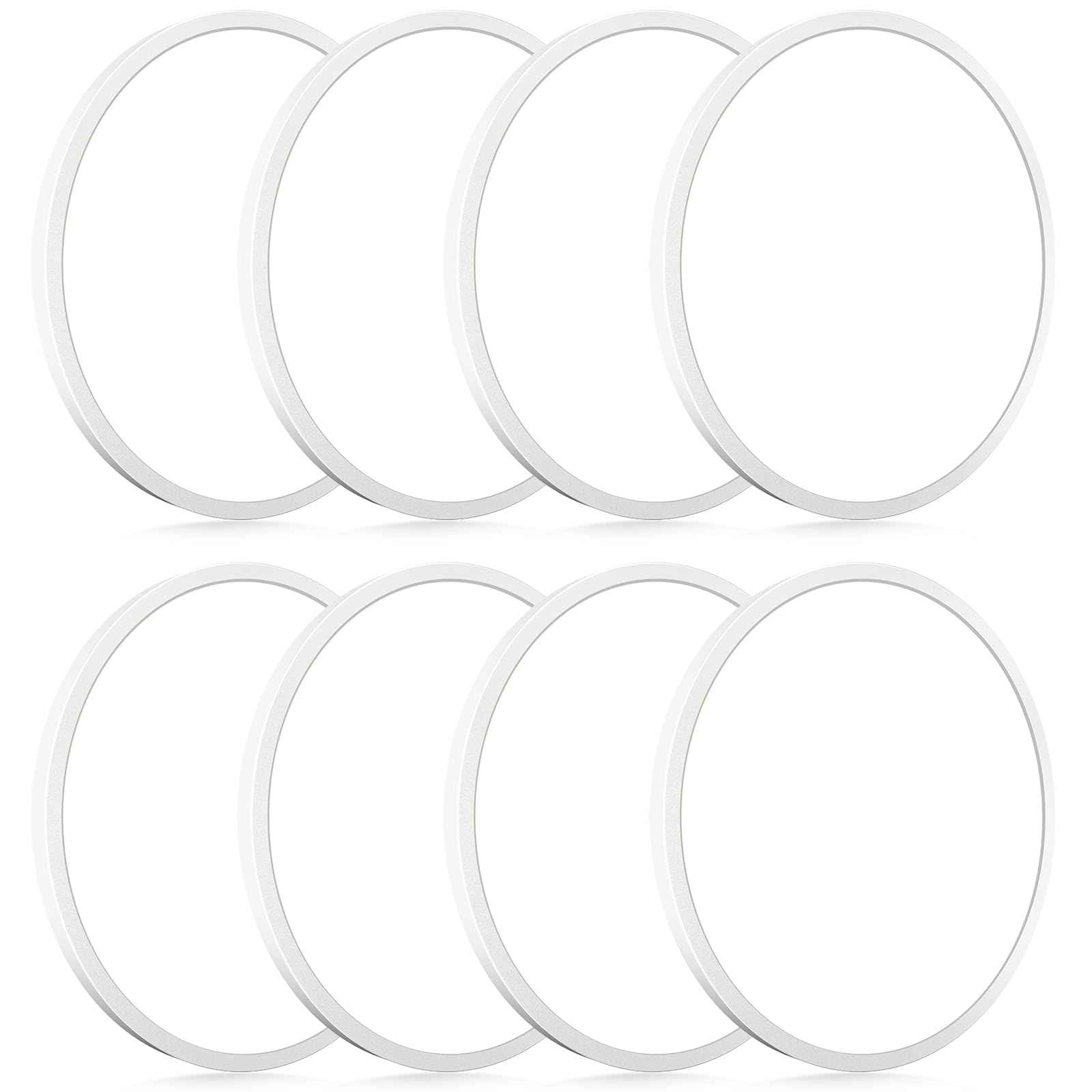 hepside 8Pack LED Flush Mount Ceiling Light Fixture  9Inch 18W  Dimmable&3000K/3500K/4000K/5000K/6500K Adjustable Low Profile Ceiling Lights  Round Flat Ceiling Light for Closet Kitchen Hallway-White