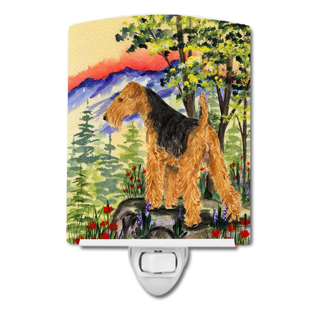 Carolines Treasures Night Light, Ceramic, UL-Certified, 6x4x3in, Lakeland Terrier 8228