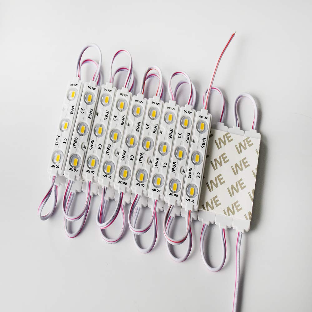 Aooyuanke 3000K Led Module Lights, 20Pcs Warm White Decorative Sign Lighting, 150Lm