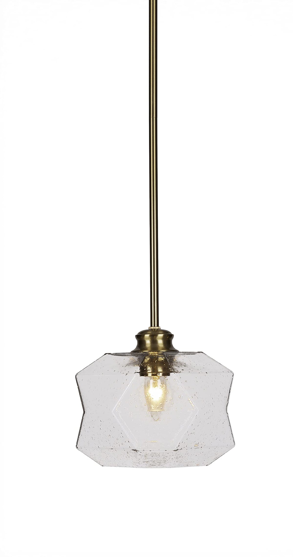 Rocklin 1 Light Pendant in Brushed Nickel (72-NAB-4490)