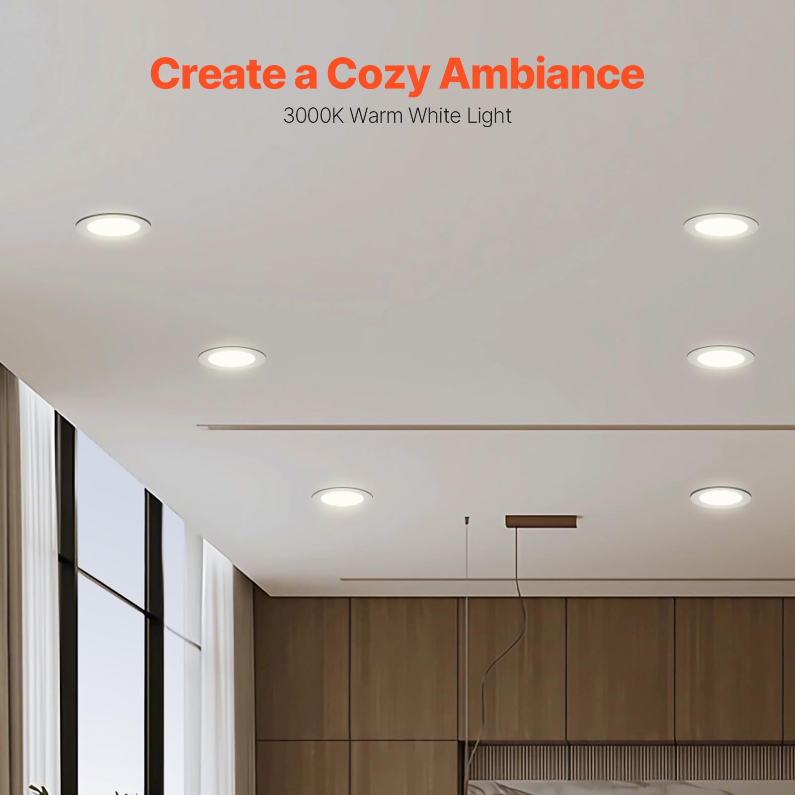 Vevor Br30 Flood Light Bulb, 12 Pack Led Indoor Flood Lights, 850 Lumens Led Flood Light Bulbs, E26 Standard Base, 3000K Warm Li