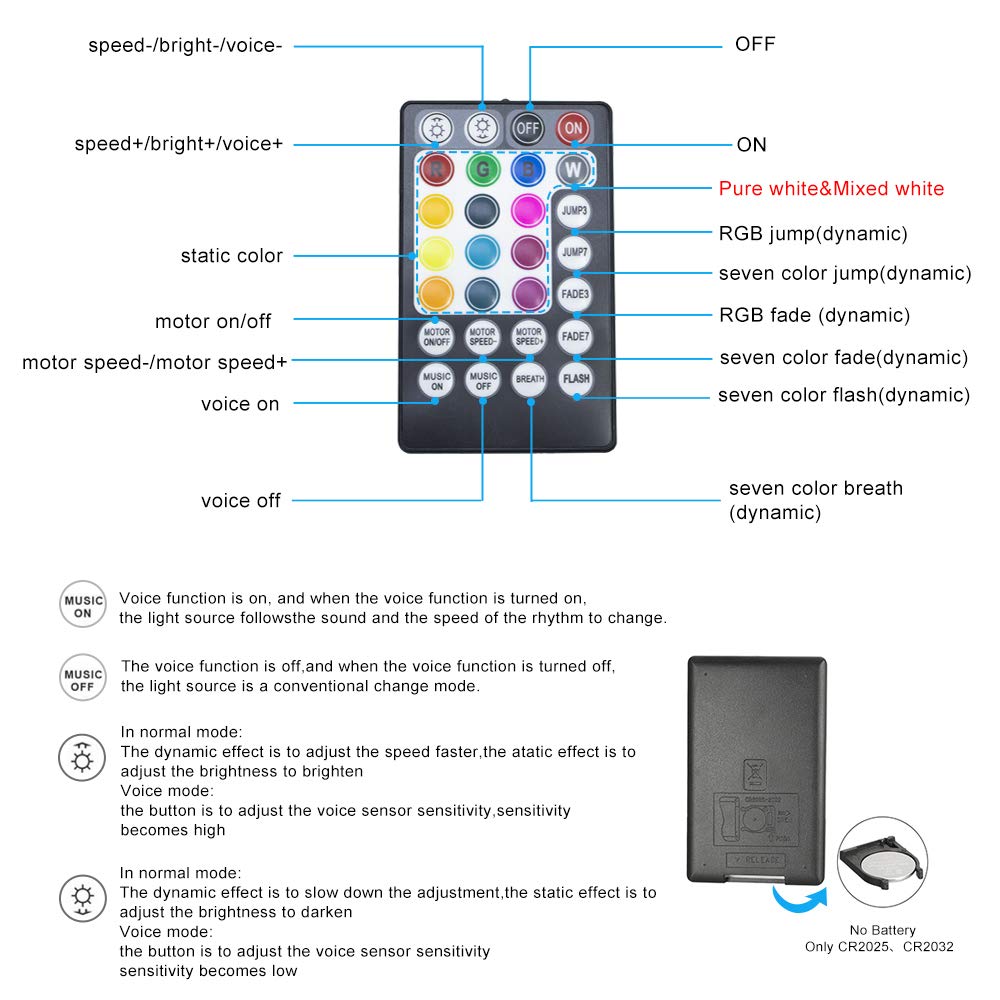 AMKI 16W Twinkle Fiber Optic Sensory Lights, RGBW Waterfall Curtain, 300pcs, 9.8ft, Multicolor