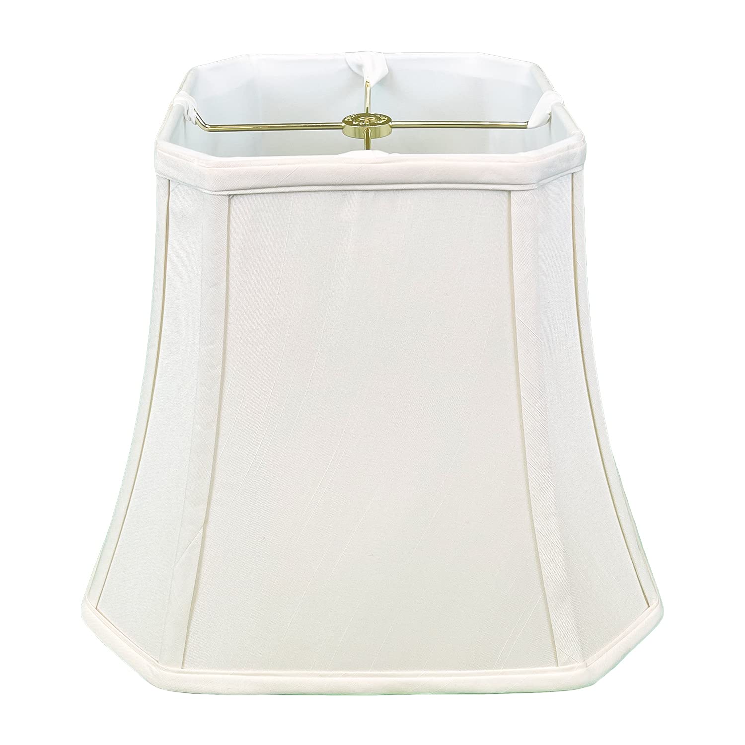 Royal Designs, Inc. BSO-705-10WH Square Cut Corner Bell Basic Lamp Shade, 5 x 10 x 8.75, White