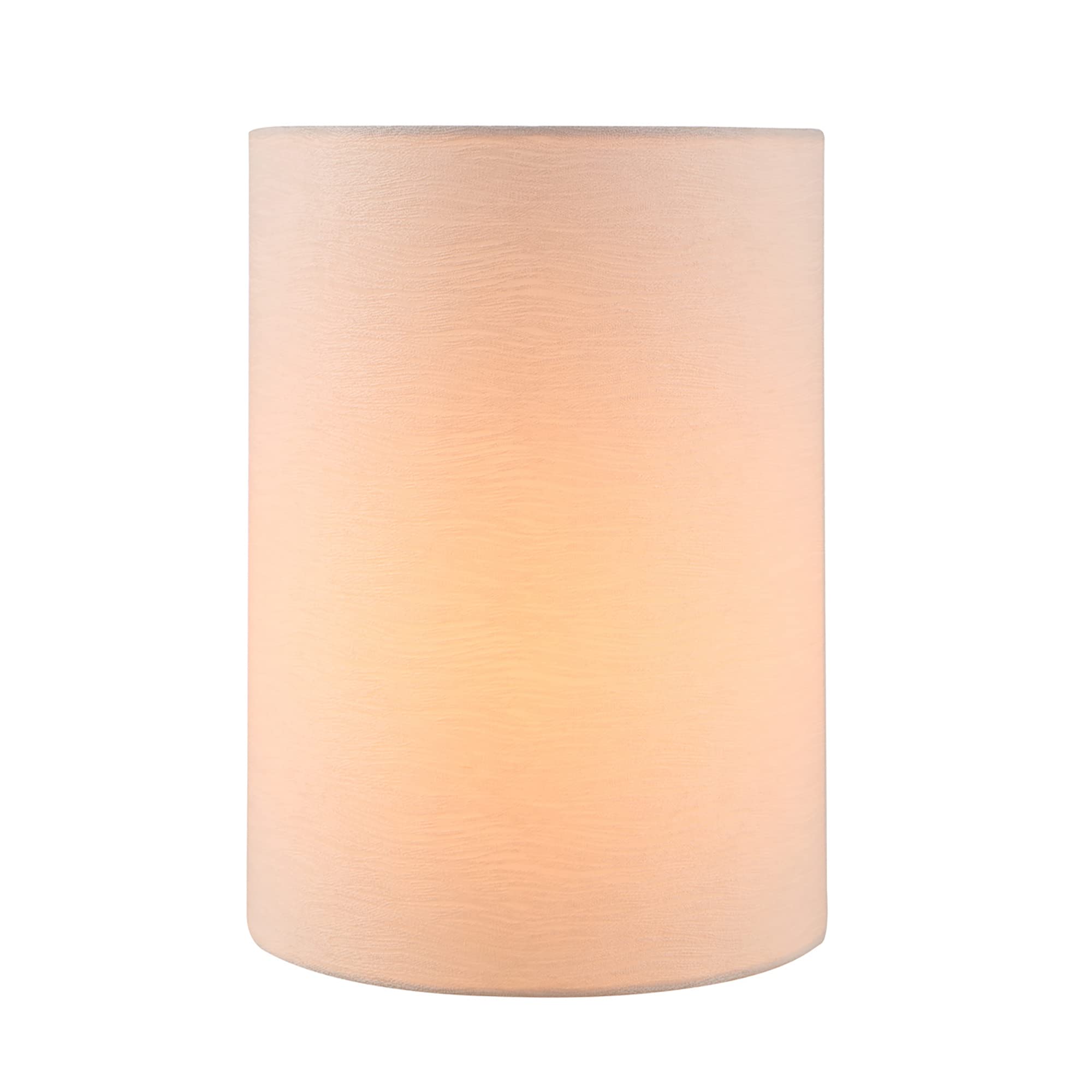 Aspen Creative 31303, Contemporary Design Hardback Drum Beige Spider Shade, 8&quot; Top X 8&quot; Bottom X 11&quot; Height