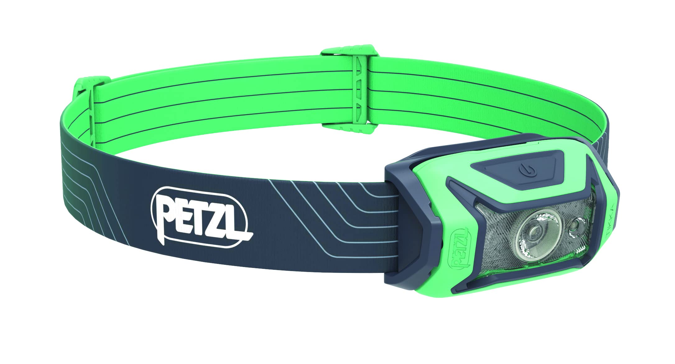 Petzl Tikka Headlamp - 350 Lumen Compact Light with Red Lighting - One Size - Green - Model E061AA02