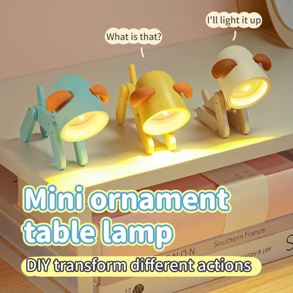 Spassleben Cute Night Light For Kids, Mini Led Table Desk Lamp, Decorative Lamp Nightstand, Animal Pet Nightlights, Christmas De