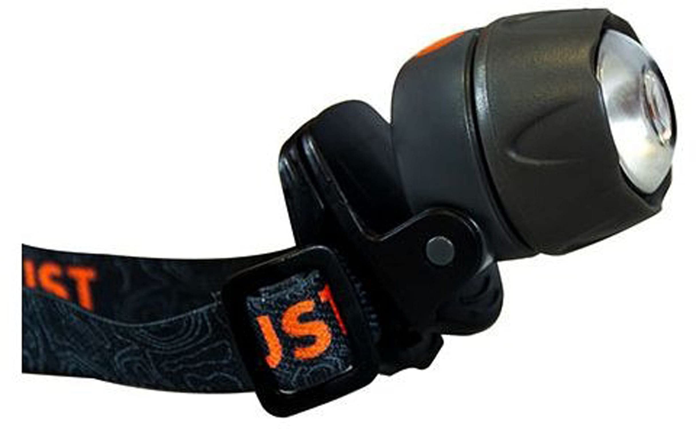 ust Waterproof SplashFlash LED Headlamp, One Size, Orange/Gray, Model 20-12458, with Clip and Headstrap