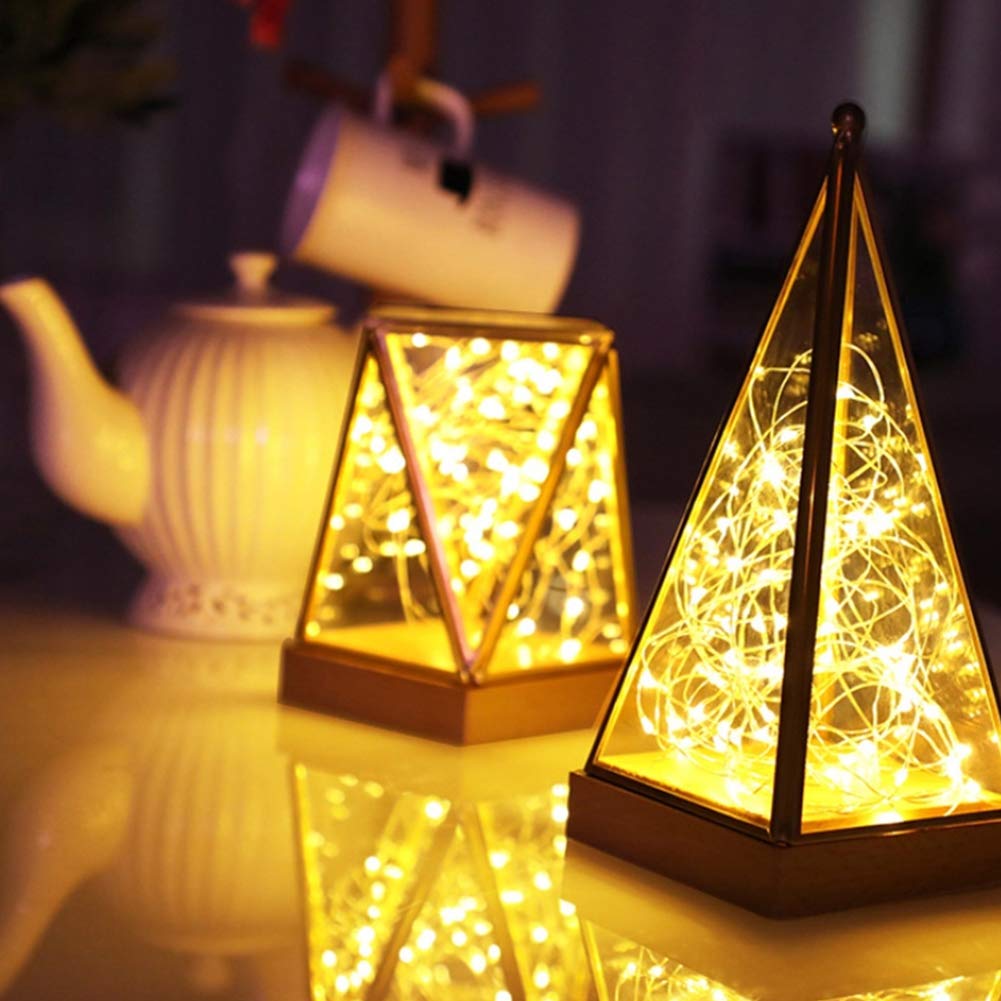 Koxly 2 Pack 20ft 60 Led Fairy Lights with Remote Timer Waterproof Christmas Decor Battery Operated Twinkle Firefly Lights for B