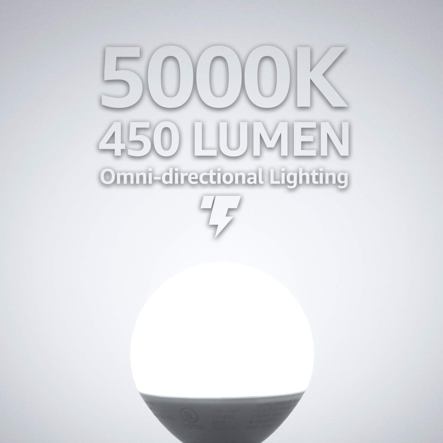Torchstar 12-Pack G25 Led Globe Bulb, Vanity Globe Light Bulbs For Bathroom Mirror, Dimmable 450Lm, Ul Listed, 6W Equivalent 40W