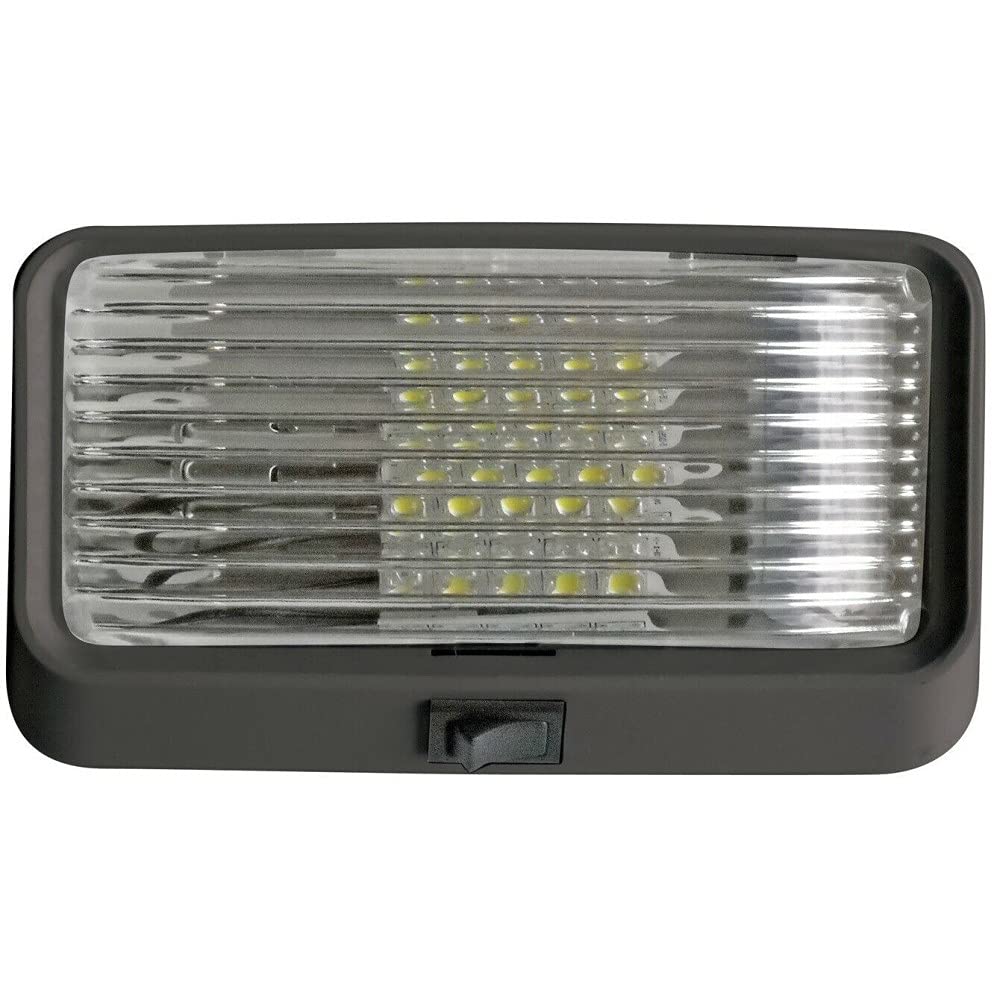 BLACK LED PORCHLIGHT SQUARE 52728