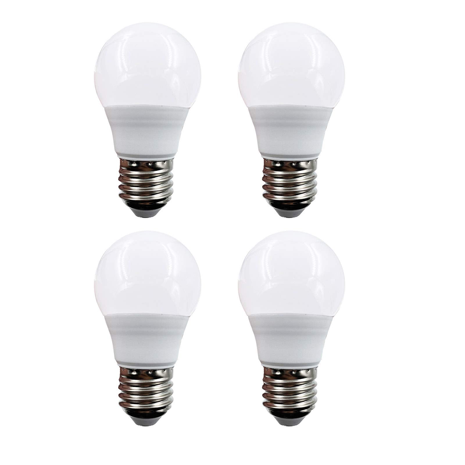 Taysing 12V LED Light Bulb A15 3W E26 Screw Base 3000K Soft White 4 Pack