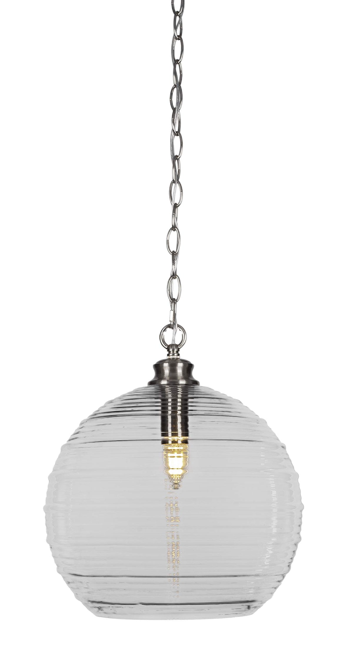 Malena 1 Light Pendant in Brushed Nickel (90-BN-5140)