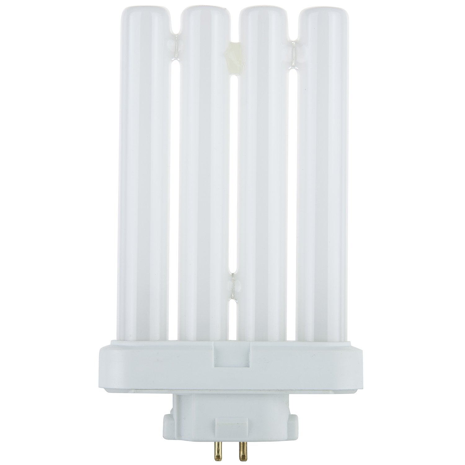 Sunlite FML27/30K Quad Tube Plug-in Compact Fluorescent Light Bulb, FML 4-Pin, 27 Watts, 1500 Lumens, 3000K Warm White, 4-Pin (G