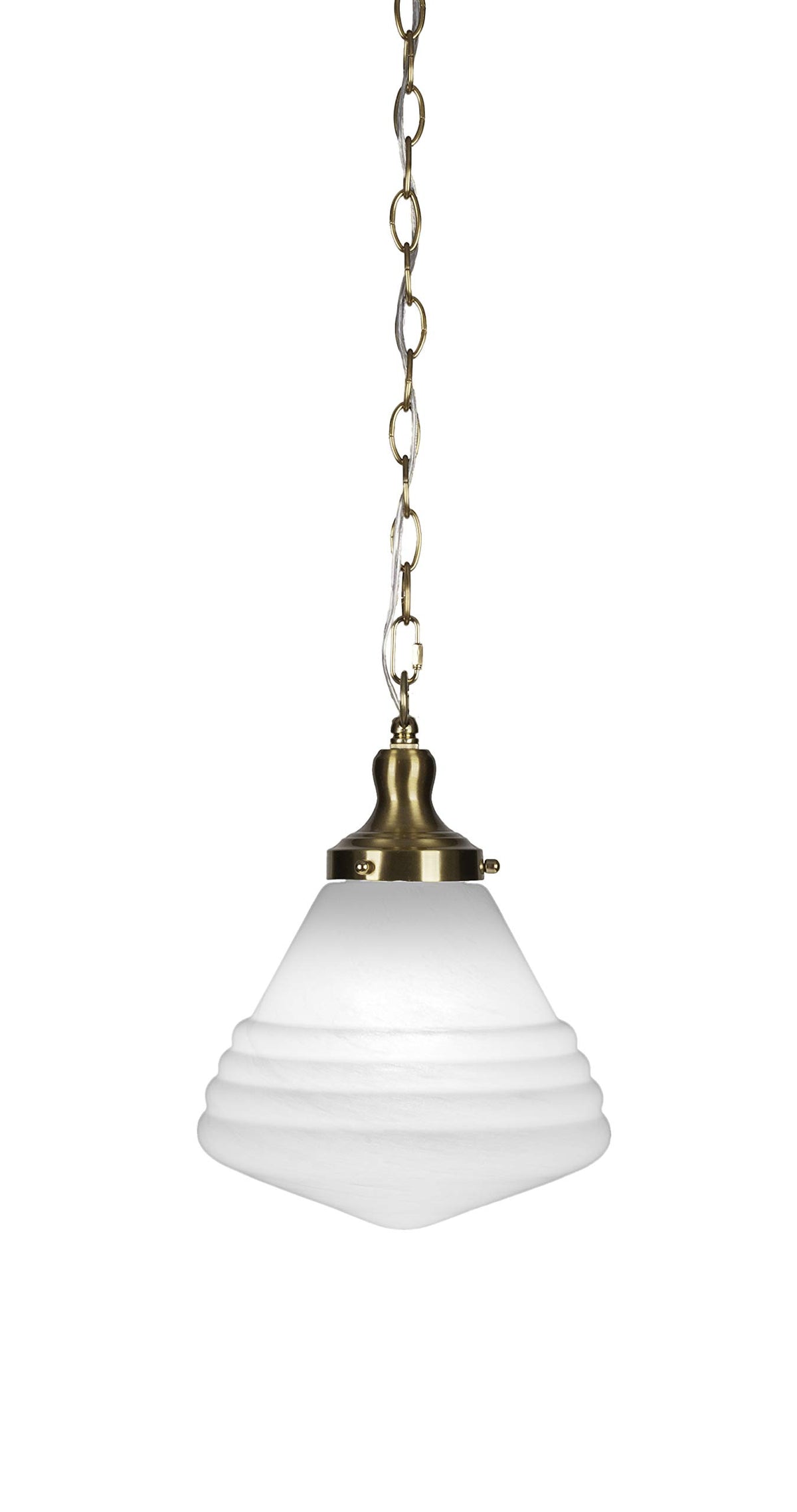 Juno 1 Light Pendant in New Age Brass (99-NAB-4711)