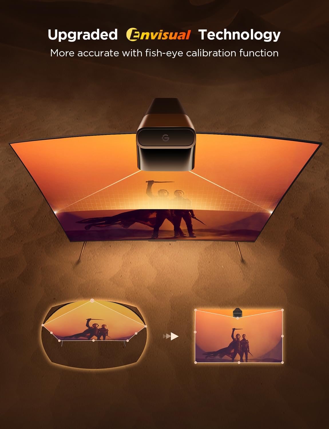 Govee TV Backlight 11.8FT RGBICW LED Strip Lights for 55-65 Inch TVs, Voice & APP Control, Multicolor, Model H6099