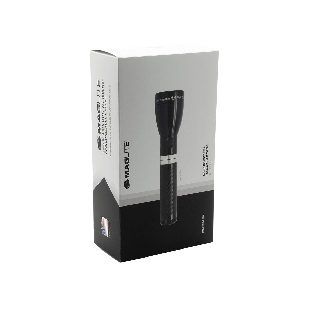 MagLite ML150LRSX Rechargeable LED Flashlight - Anodized Aluminum, Mat ...