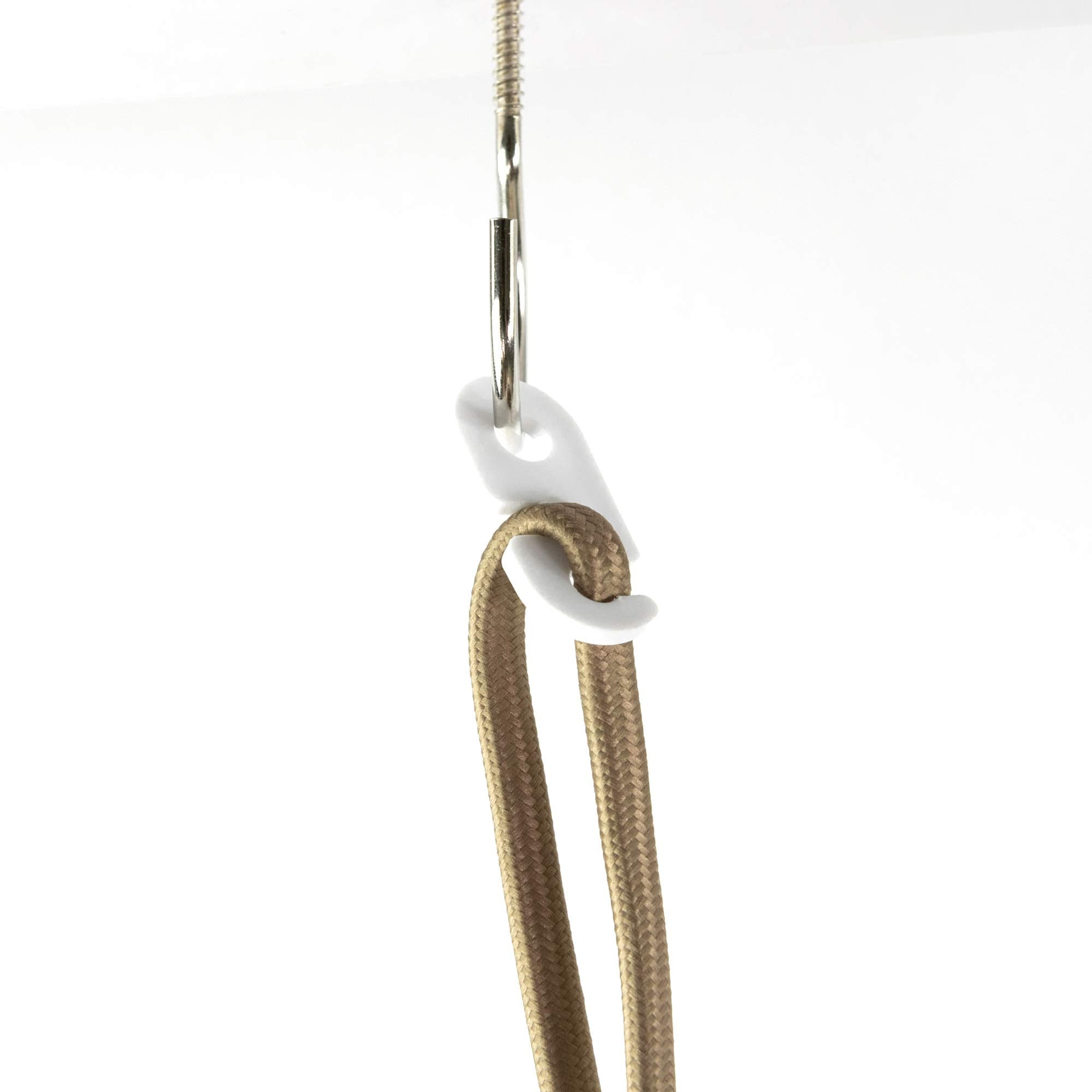 Yaokuem Pendant Lighting, Plug In Hanging Light Kits With On/Off Switch, 15 Feet Cord Kit, Bulb Not Included, Bronze, 3 Pack