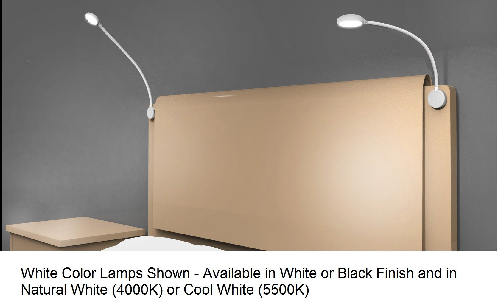 Gooseneck 12 Volt Map Light Chart Light - Warm White (4,000K) Led Lamp For Home, Car, Truck, Boat, Rv And Aircraft Applications