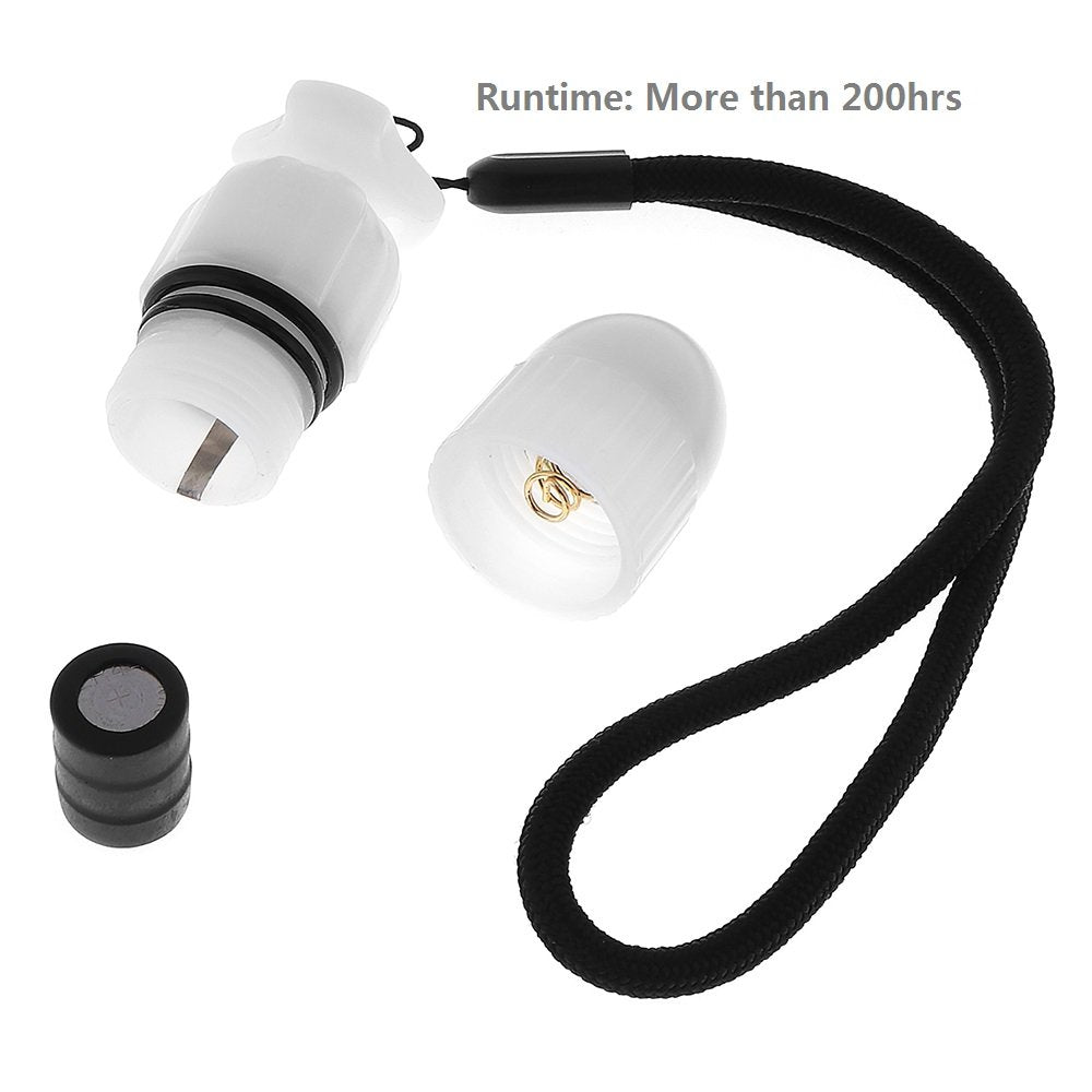 Securitying 2Pc Underwater Strobe Signal Light Scuba Night Dive Marker Led Flashy Safety Lamp Firefly Diving Beacon Beam 200M Un