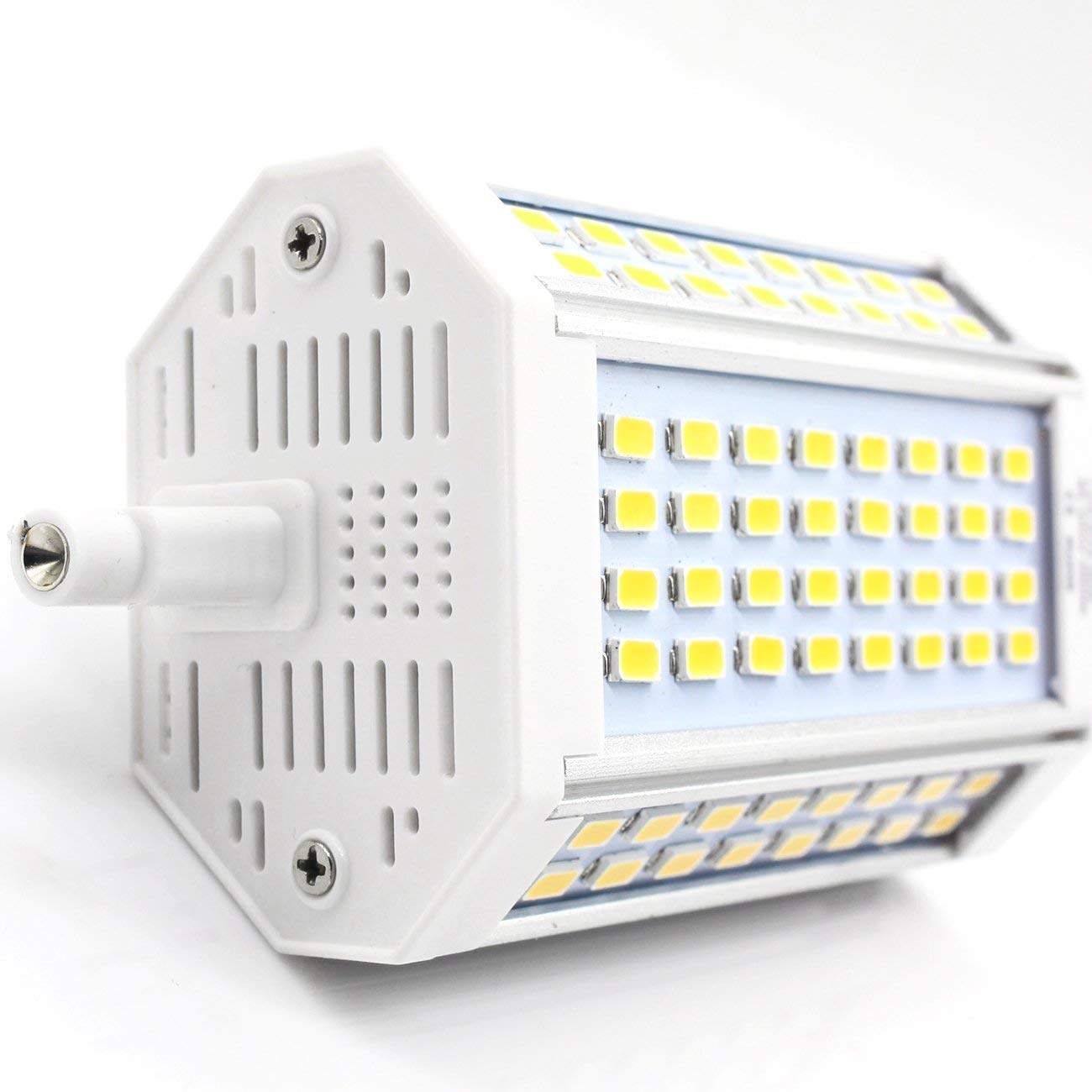 Rowrun 30W R7S J118 T3 Led Bulb Daylight White R7S Base 118Mm 300W Equivalent Double Ended Led Replacement For Halogen Workshop Lighting Bulb 6000K Non Dimmable (1)