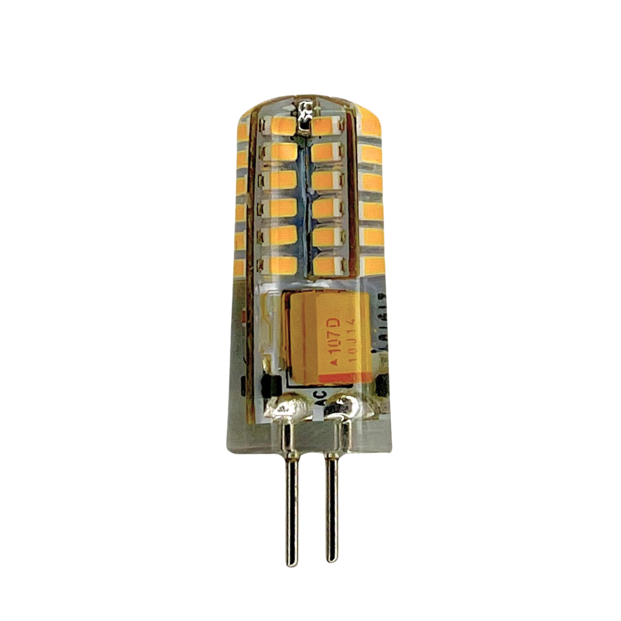 Top Notch T3 Bulb LED 107D 12v-G4 Base, 2.5W (20W Equivalent), 2700k, Dimmable, Indoor/Outdoor,12v Replacement Outdoor Low Volta